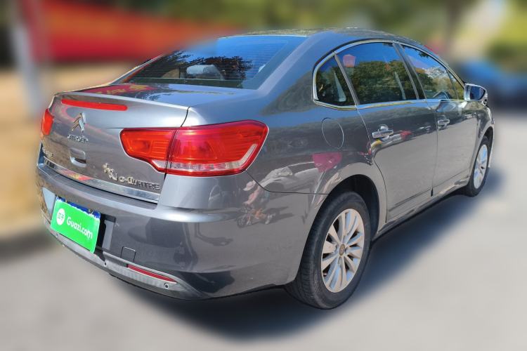 Used Citroen C-Quatre 2013 Sedan 1.6L Automatic Prestige Model Rear Right 45 Deg