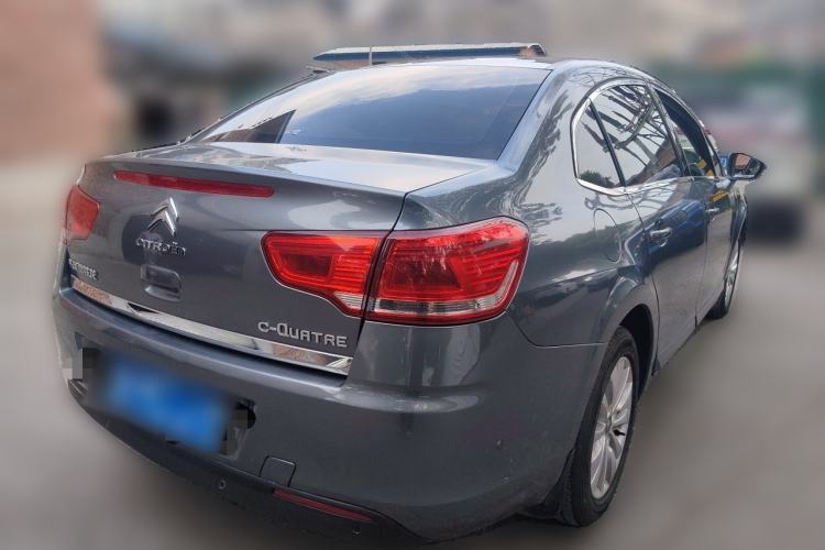 Used Citroen C-Quatre 2013 Sedan 1.6L Automatic Prestige Model Rear Right 45 Deg