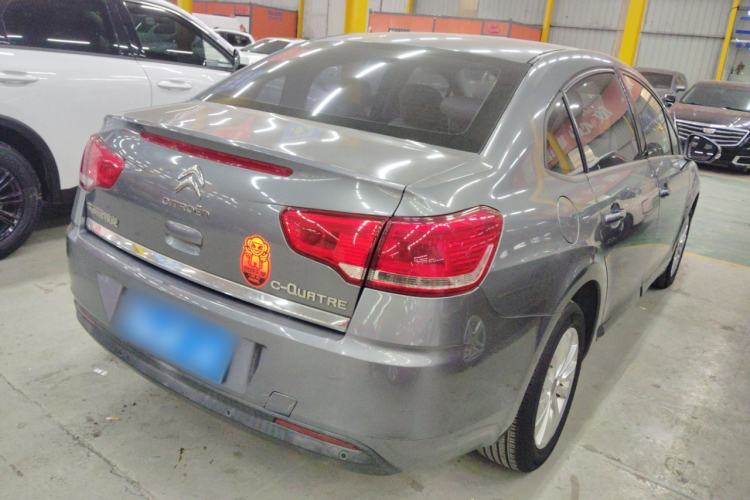 Used Citroen C-Quatre 2013 Sedan 1.6L Automatic Prestige Model Rear Right 45 Deg