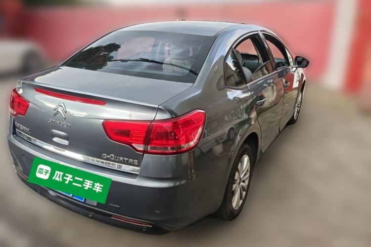 Used Citroen C-Quatre 2013 Sedan 1.6L Automatic Prestige Model Rear Right 45 Deg