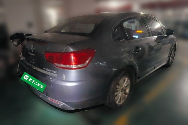 Used Citroen C-Quatre 2013 Sedan 1.6L Automatic Prestige Model Rear Right 45 Deg