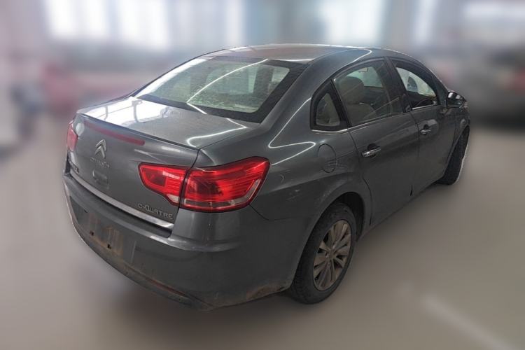 Used Citroen C-Quatre 2013 Sedan 1.6L Manual Enjoyment Model Rear Right 45 Deg