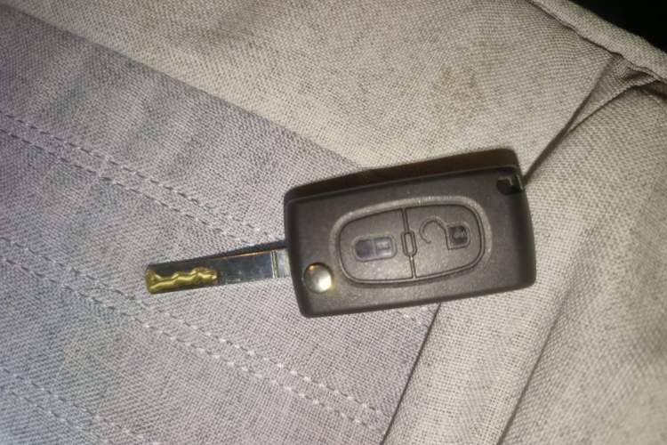 Used Citroen C-Quatre 2013 Sedan 1.6L Automatic Prestige Model Vehicle Key