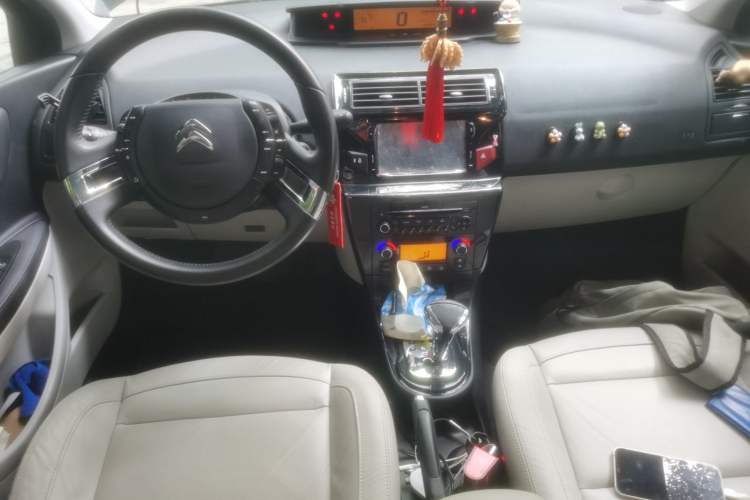 Used Citroen C-Quatre 2013 Sedan 1.6L Automatic Enjoyment Model Center Console