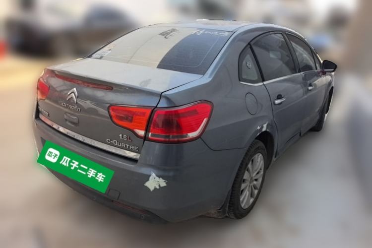 Used Citroen C-Quatre 2013 Sedan 1.6L Automatic Enjoyment Model Rear Right 45 Deg