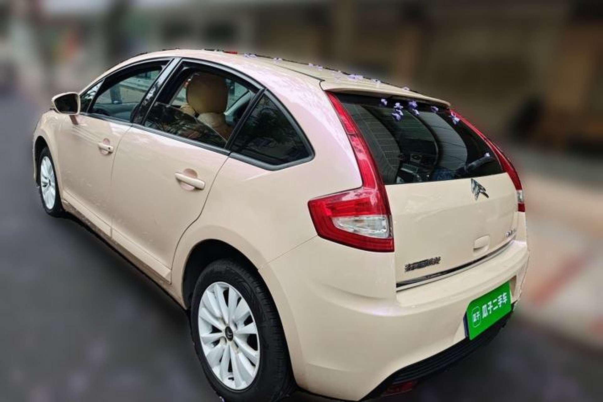 Used Citroen C-Quatre 2013 Hatchback 1.6L Automatic LeShang Model Rear Left 45 Deg