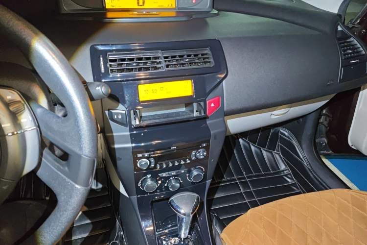 Used Citroen C-Quatre 2013 Sedan 1.6L Automatic Prestige Model Audio And AC Panel