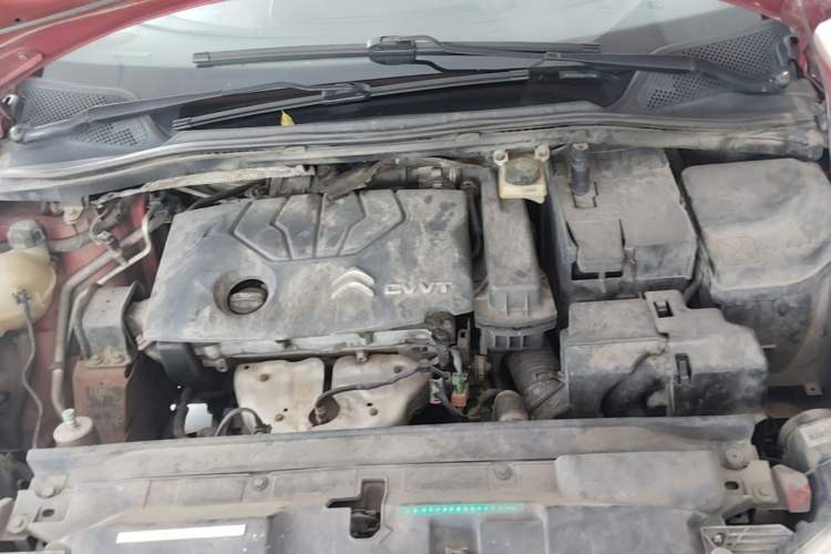 Used Citroen C-Quatre 2013 Sedan 1.6L Automatic Prestige Model Engine Bay