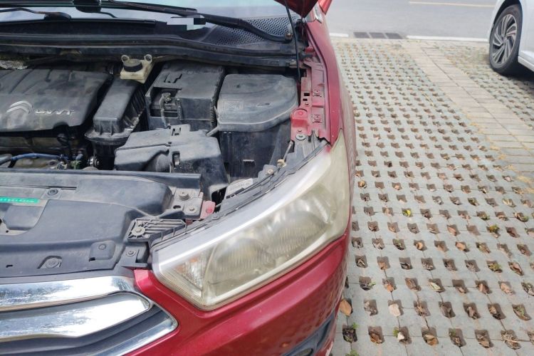 Used Citroen C-Quatre 2013 Sedan 1.6L Manual - Prestige Model Engine Bay Left