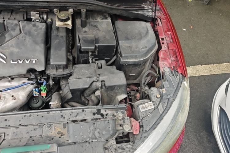 Used Citroen C-Quatre 2013 Sedan 1.6L Manual - Prestige Model Engine Bay Left