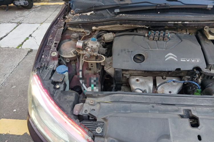 Used Citroen C-Quatre 2013 Sedan 1.6L Manual Enjoyment Model Engine Bay Right