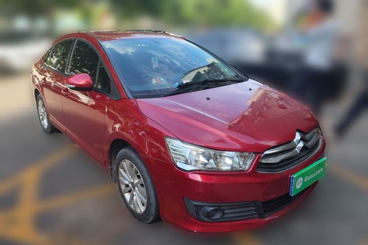 Used Citroen C-Quatre 2013 Sedan 1.6L Manual - Prestige Model Front Right 45 Deg
