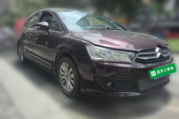 Used Citroen C-Quatre 2013 Sedan 1.6L Automatic Prestige Model Front Right 45 Deg
