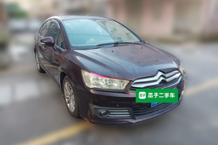 Used Citroen C-Quatre 2013 Sedan 1.6L Manual Enjoyment Model Front Right 45 Deg