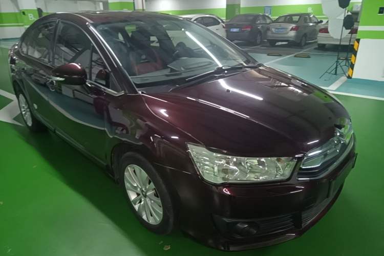 Used Citroen C-Quatre 2013 Sedan 1.6L Manual - Prestige Model Front Right 45 Deg