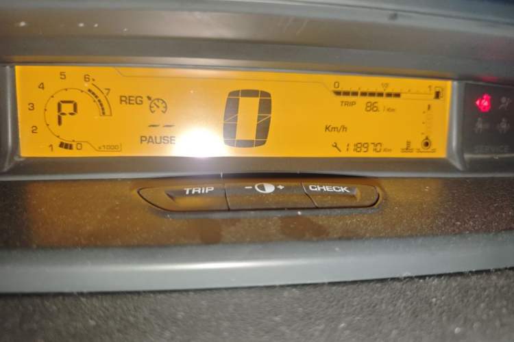 Used Citroen C-Quatre 2013 Sedan 1.6L Automatic Enjoyment Model Instrument Cluster