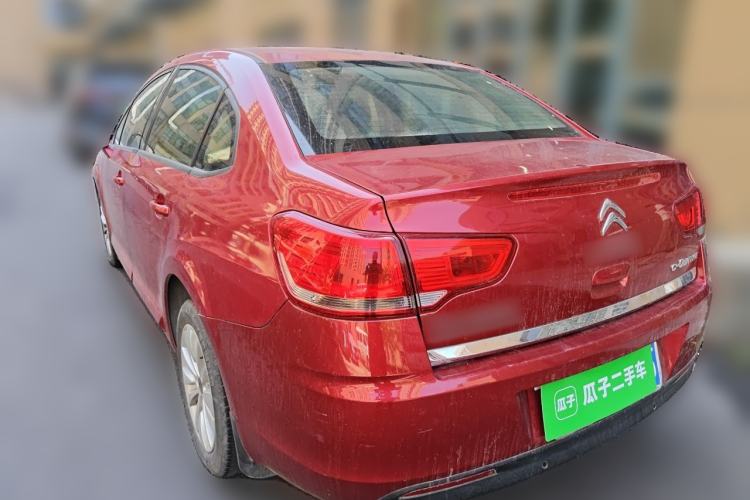Used Citroen C-Quatre 2013 Sedan 1.6L Automatic Prestige Model Rear Left 45 Deg