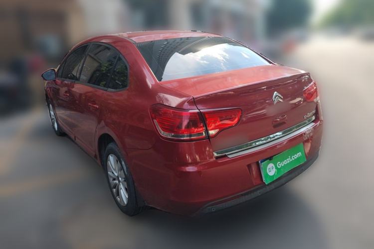Used Citroen C-Quatre 2013 Sedan 1.6L Manual - Prestige Model Rear Left 45 Deg