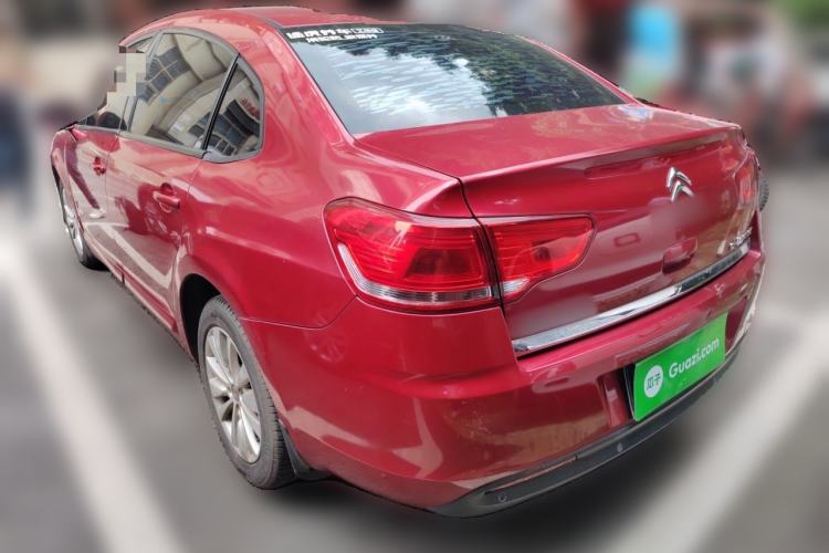 Used Citroen C-Quatre 2013 Sedan 1.6L Manual - Prestige Model Rear Left 45 Deg