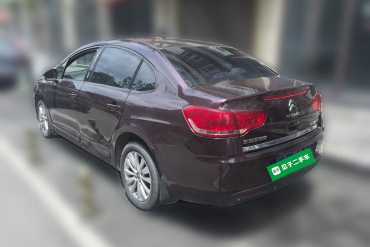 Used Citroen C-Quatre 2013 Sedan 1.6L Automatic Prestige Model Rear Left 45 Deg