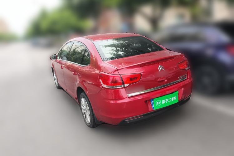 Used Citroen C-Quatre 2013 Sedan 1.6L Manual - Prestige Model Rear Left 45 Deg