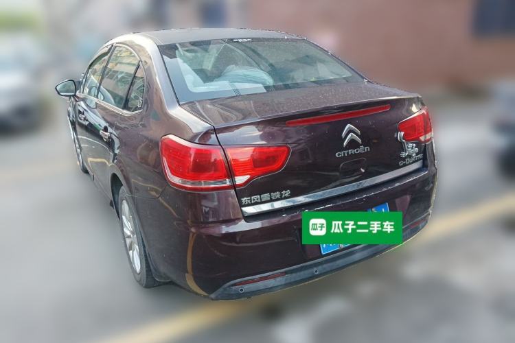 Used Citroen C-Quatre 2013 Sedan 1.6L Manual Enjoyment Model Rear Left 45 Deg