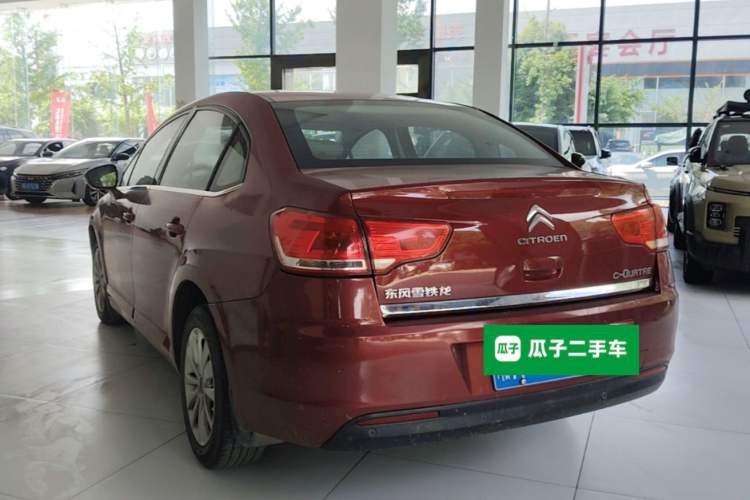 Used Citroen C-Quatre 2013 Sedan 1.6L Automatic Prestige Model Rear Left 45 Deg