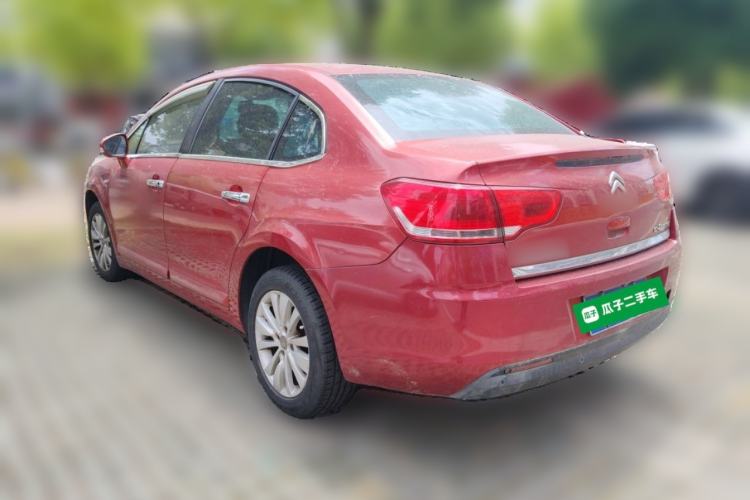 Used Citroen C-Quatre 2013 Sedan 1.6L Manual - Prestige Model Rear Left 45 Deg