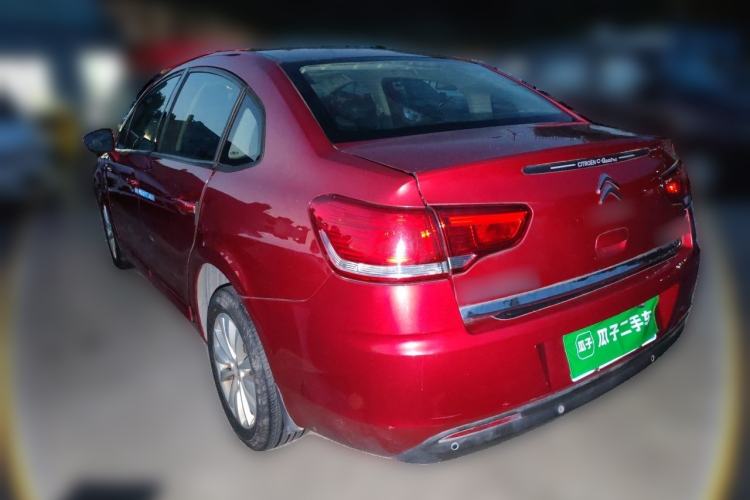 Used Citroen C-Quatre 2013 Sedan 2.0L Automatic Joyful Model Rear Left 45 Deg