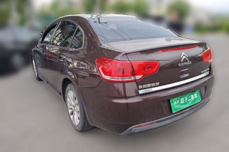 Used Citroen C-Quatre 2013 Sedan 1.6L Manual - Prestige Model Rear Left 45 Deg