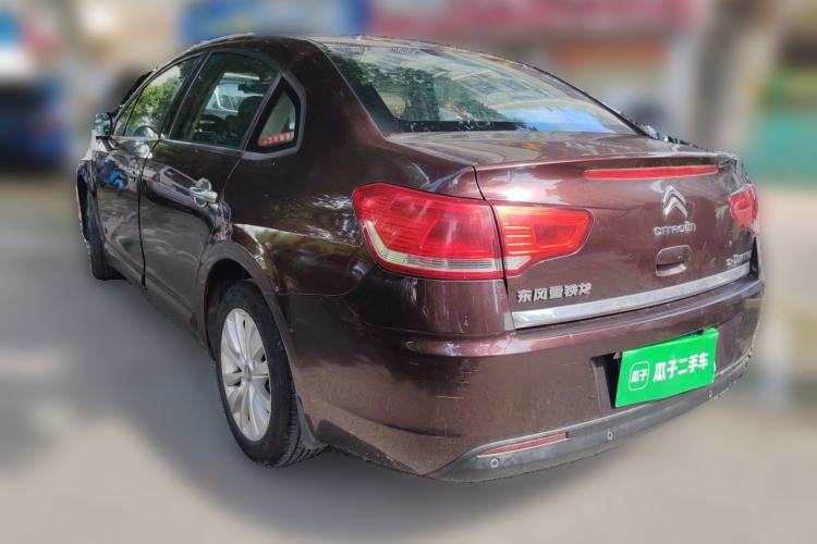 Used Citroen C-Quatre 2013 Sedan 1.6L Automatic Prestige Model Rear Left 45 Deg