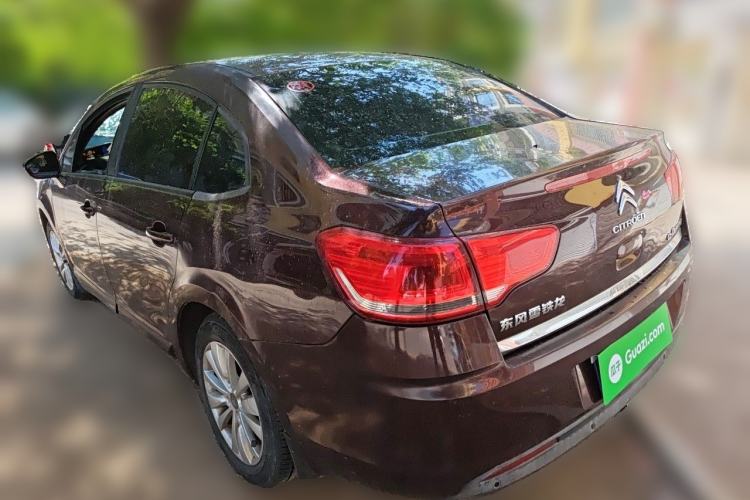 Used Citroen C-Quatre 2013 Sedan 1.6L Automatic Prestige Model Rear Left 45 Deg