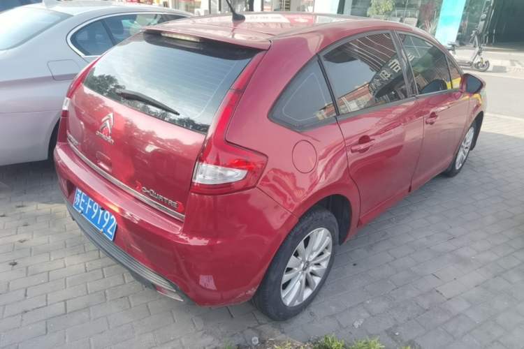 Used Citroen C-Quatre 2013 Hatchback 1.6L Automatic LeShang Model Rear Right 45 Deg