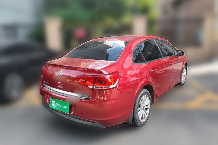 Used Citroen C-Quatre 2013 Sedan 1.6L Manual - Prestige Model Rear Right 45 Deg