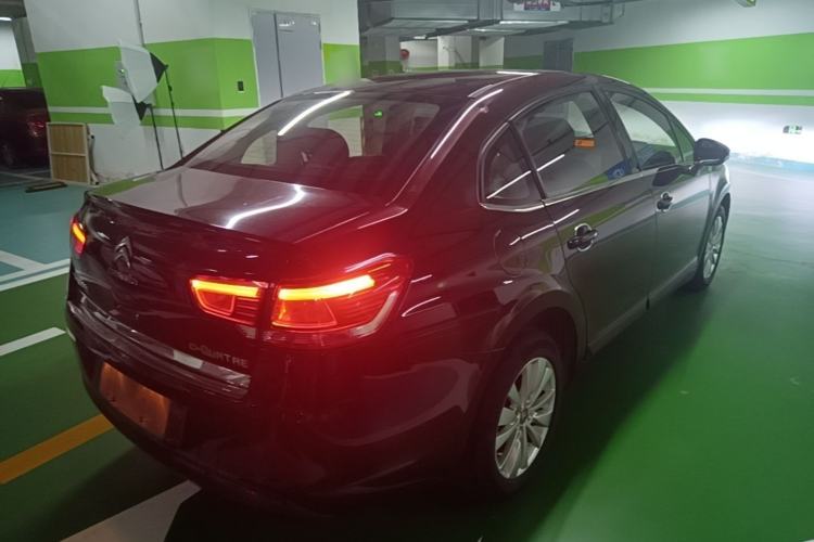 Used Citroen C-Quatre 2013 Sedan 1.6L Manual - Prestige Model Rear Right 45 Deg