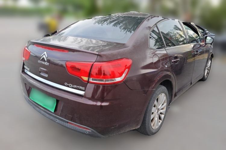 Used Citroen C-Quatre 2013 Sedan 1.6L Manual - Prestige Model Rear Right 45 Deg