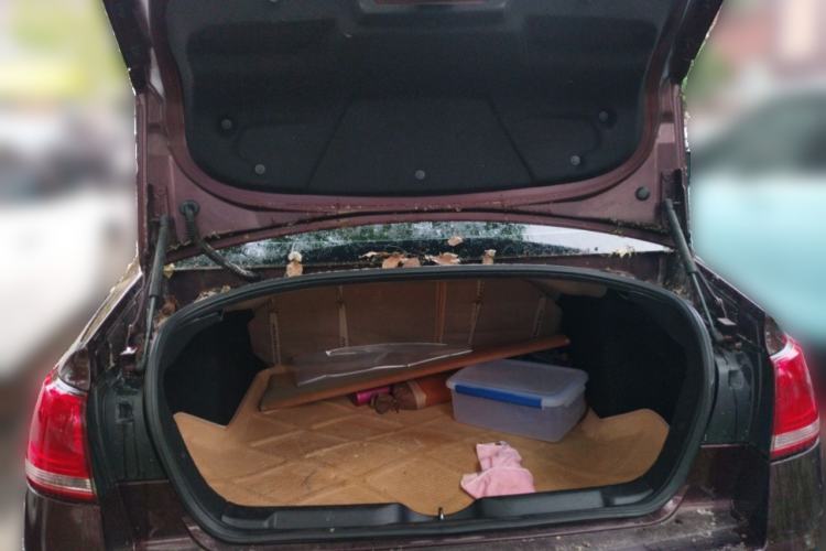Used Citroen C-Quatre 2013 Sedan 1.6L Automatic Prestige Model Trunk