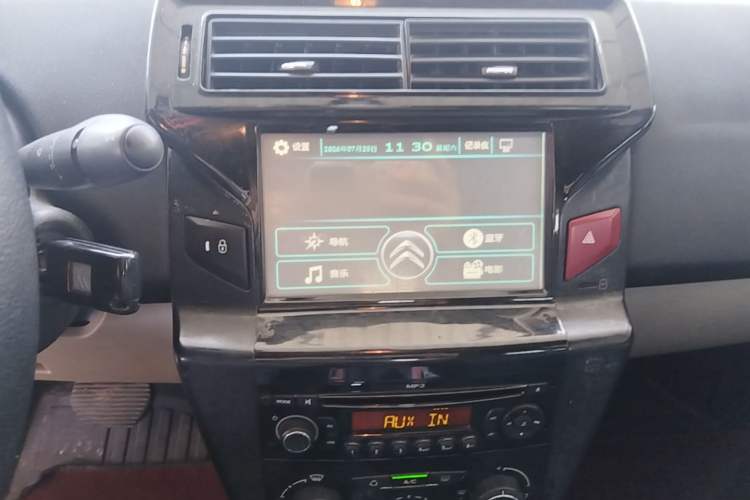 Used Citroen C-Quatre 2013 Sedan 1.6L Automatic Prestige Model Audio And AC Panel