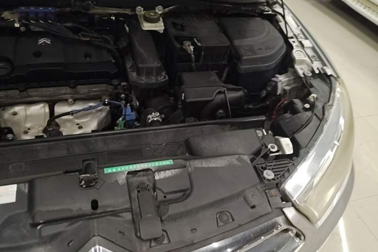 Used Citroen C-Quatre 2013 1.6L Manual Prestige CNG Model Engine Bay Left