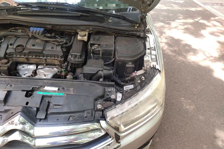 Used Citroen C-Quatre 2013 1.6L Manual Prestige CNG Model Engine Bay Left