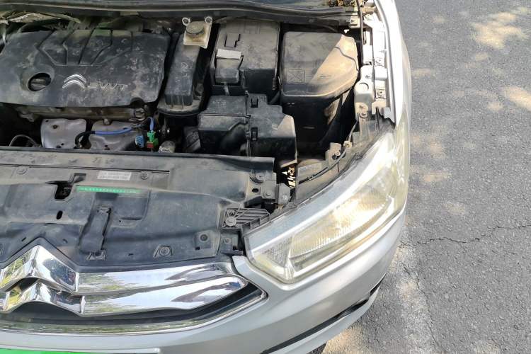 Used Citroen C-Quatre 2013 Sedan 1.6L Manual - Prestige Model Engine Bay Left