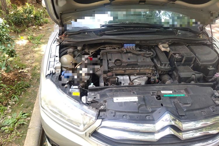 Used Citroen C-Quatre 2013 1.6L Manual Prestige CNG Model Engine Bay Right