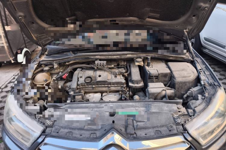 Used Citroen C-Quatre 2013 1.6L Manual Prestige CNG Model Engine Bay