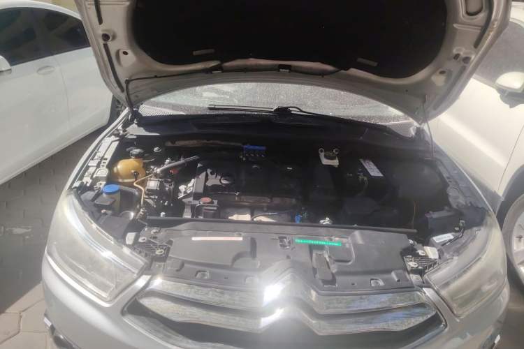 Used Citroen C-Quatre 2013 1.6L Manual Prestige CNG Model Engine Bay