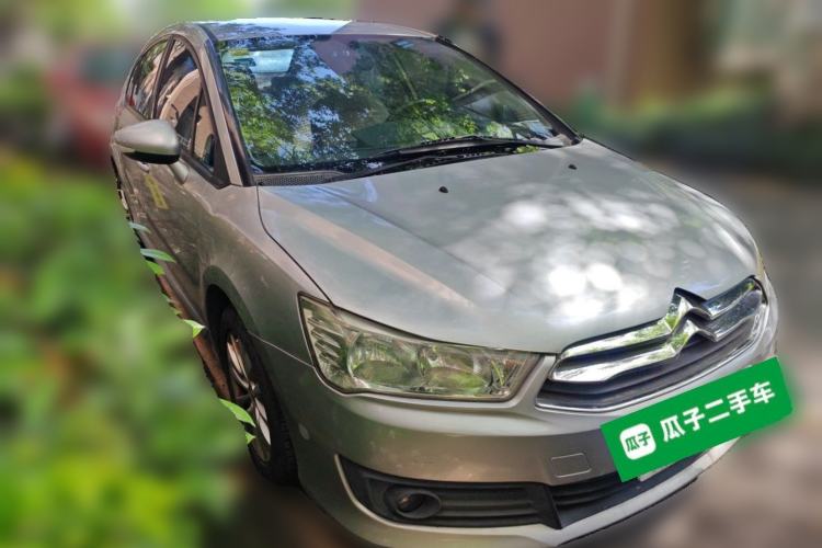 Used Citroen C-Quatre 2013 Sedan 1.6L Automatic Prestige Model Front Right 45 Deg