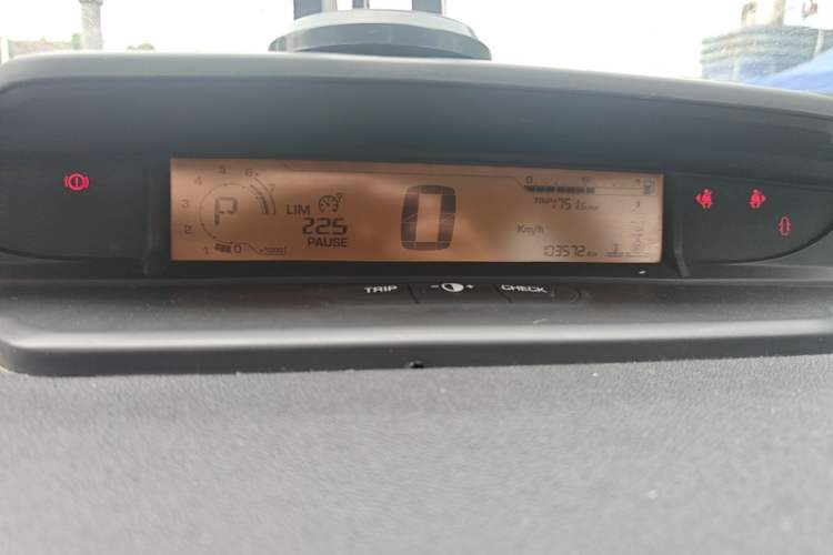 Used Citroen C-Quatre 2013 Sedan 1.6L Automatic Prestige Model Instrument Cluster