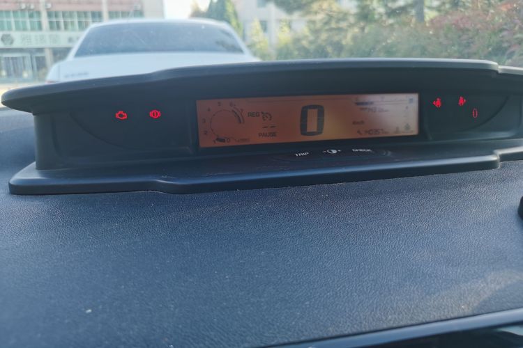 Used Citroen C-Quatre 2013 Sedan 1.6L Manual - Prestige Model Odometer Close Up