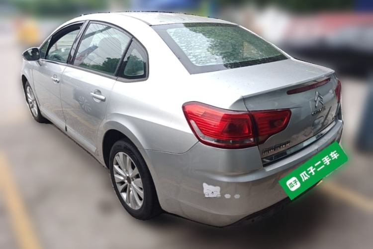 Used Citroen C-Quatre 2013 Sedan 1.6L Automatic Prestige Model Rear Left 45 Deg
