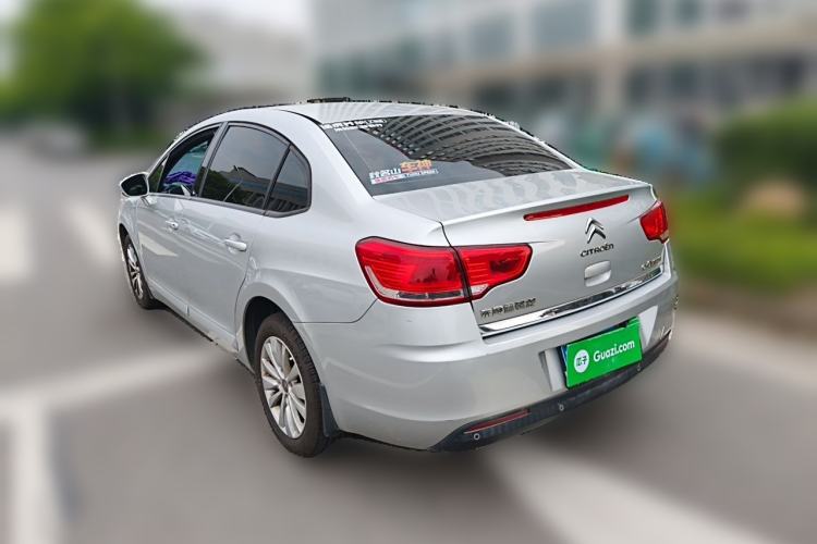 Used Citroen C-Quatre 2013 Sedan 1.6L Manual - Prestige Model Rear Left 45 Deg