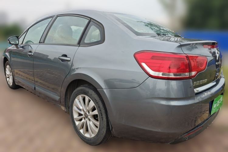 Used Citroen C-Quatre 2013 1.6L Manual Prestige CNG Model Rear Left 45 Deg